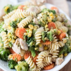 Garlic Chicken Pasta - Voila Copycat Recipe!