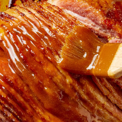 My Dad’s 1-ingredient Upgrade For The Most Flavorful Glazed Ham easy meat