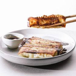 Crispy Pan-fried Shrimp Potstickers Recipe · I Am A Food Blog