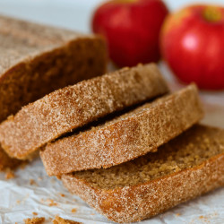 Sourdough Apple Cider Donut Quick Bread Recipe