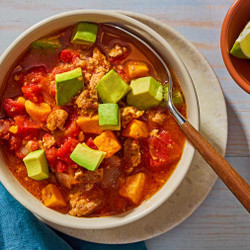 Turkey &amp; Sweet Potato Chili