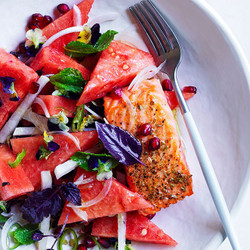 Ocean Trout Watermelon Jalapeno Lime