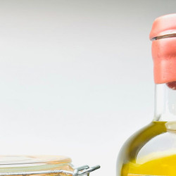 Fresh Cashew Nut Cheese With Rosemary &amp; Thyme Preserved In Olive Oil by Alexis Gaultier