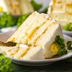 Triple Lemon Layer Cake