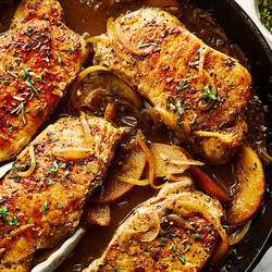 Pork Chops With Apples