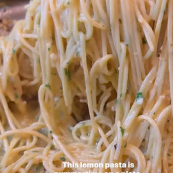 Lemon pasta - no cream
