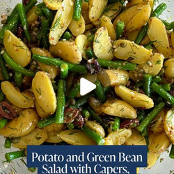 Potato &amp; Green Bean Salad With Mezzetta Kalamata Olives And Capers