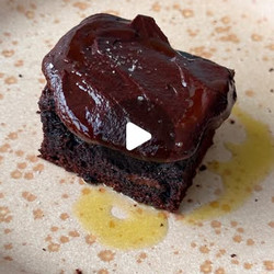 Olive Oil Tahini Brownies With A Vegan Chocolate Ganache