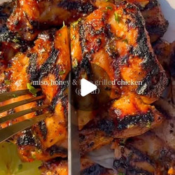 Miso, Honey &amp; Lime Grilled Chicken (gf / Df)