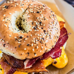 New York-style Bacon Egg And Cheese Sandwich