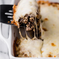 Philly Cheese Steak Casserole
