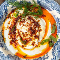 Turkish Eggs (Cilbir)