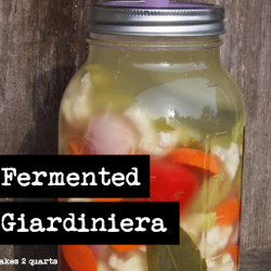 Masontops Fermentation Guide: Fermented Giardiniera