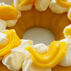 4-ingredient No-bake Mango Pudding jelly Recipe