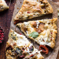 Spinach And Prosciutto Burrata Calzone