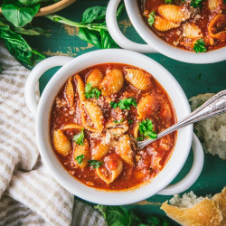 Italian Beef Noodle Soup