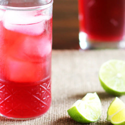 Cold Brewed Jamaica (hibiscus Iced Tea)
