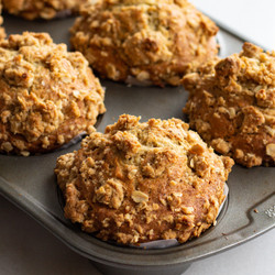 Banana Coffee Cake Muffins