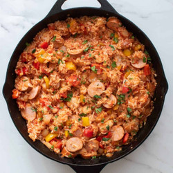Sausage And Rice Casserole