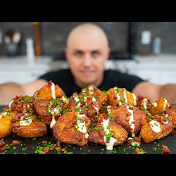 Rosemary Salt And Garlic Mayo Roasted Potatoes