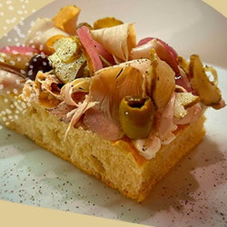 Focaccia Del Cadore With Remilled Semolina