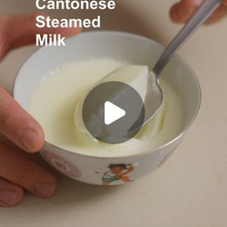 4 Ingredient Cantonese Steamed Milk Dessert