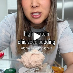 High Protein Chia Seed Pudding