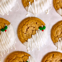 Chewy Maple Cinnamon Cookies With White Chocolate