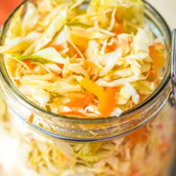 Easy Pickled Cabbage