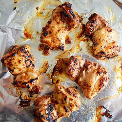 Broiled Chicken Thighs