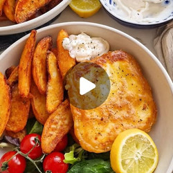 Lemonade &amp; Black Pepper Battered Halloumi