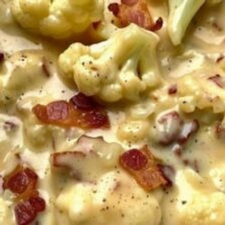 Cauliflower And Bacon Gratin