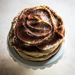 Vietnamese Coffee Tres Leches Cake