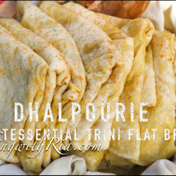 Dhalpuri | Dhalpourie | Dhal Puri Recipe