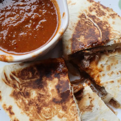Slow Cooker Birria Quesadillas