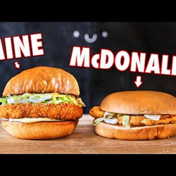 Making The Mcdonald’s Mcchicken At Home | But Better