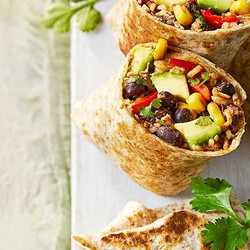 Healthy Chicken Burritos
