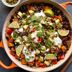 Mary Berg's Burrito Bowl Bake