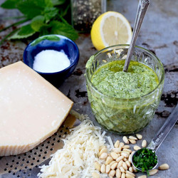 Lemon Balm Pesto