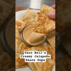 Taco Bell Creamy Jalapeño Sauce