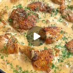Chicken Fricassée