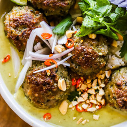 Thai Green Curry Meatballs
