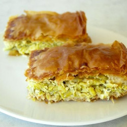 Greek Zucchini And Feta Pie – Kolokithopita