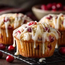 Cranberry Cream Cheese Muffins