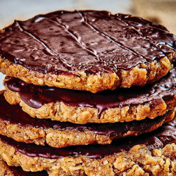 Homemade Chocolate Hobnobs