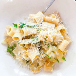 One Pot Lemon Squash Pasta