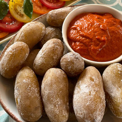 Kanarische Salzkartoffeln: Papas Arrugadas Mit Mojo Picón