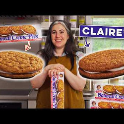 I Tried Making Homemade Oatmeal Creme Pies | Claire Recreates