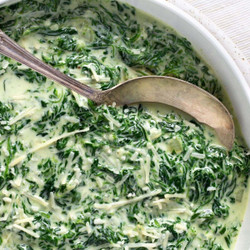 Cheesy Creamed Spinach