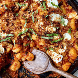 One-pan Eggplant Parm Gnocchi